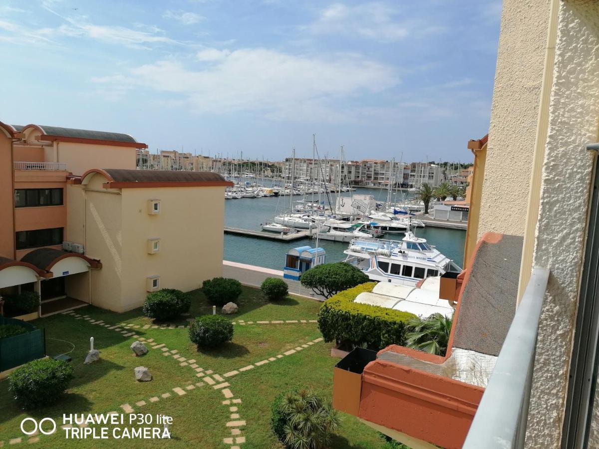 Appartamento Sur Le Port, Studio Avec Vue Sur La Marina Gruissan Esterno foto